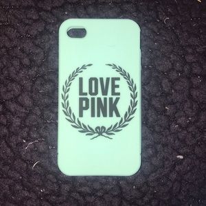 Love Pink iPhone 4 Case